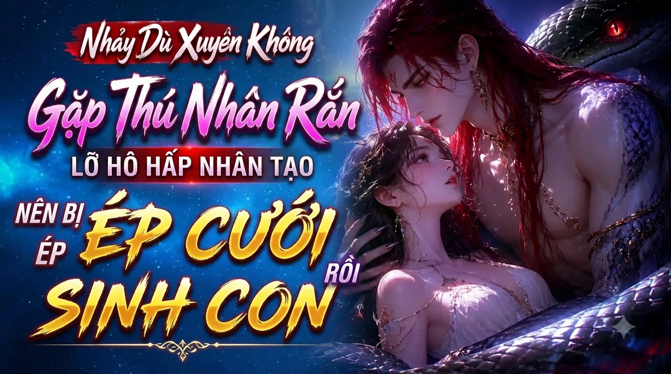 Nhảy Dù Xuyên Không Gặp Thú Nhân Rắn Lỡ Hô Hấp Nhân Tạo Nên Bị Ép Cưới Rồi Sinh Con