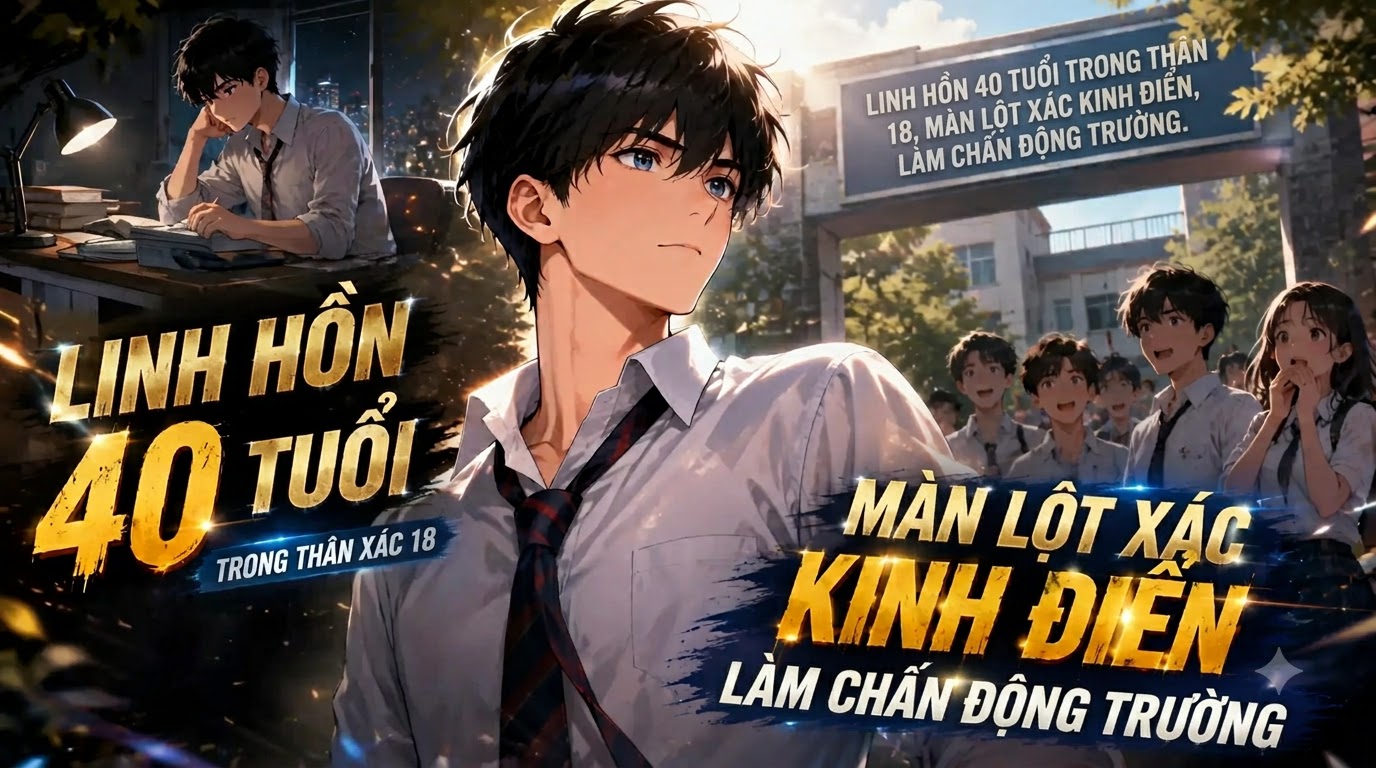 Linh Hồn 40 Tuổi Trong Thân Xác 18 Màn Lột Xác Kinh Điển Làm Chấn Động Trường