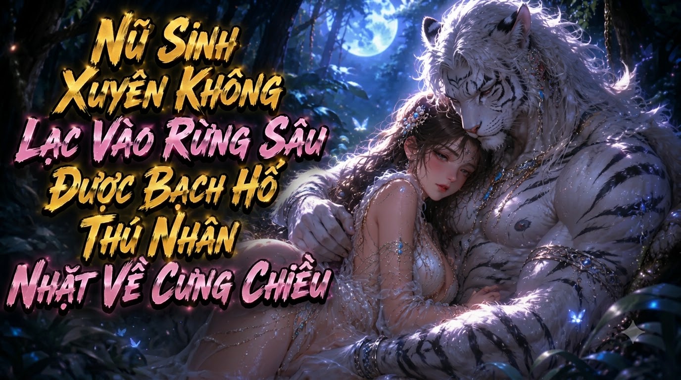 Nữ Sinh Xuyên Không Lạc Vào Rừng Sâu Được Bạch Hổ Thú Nhân Nhặt Về Cưng Chiều