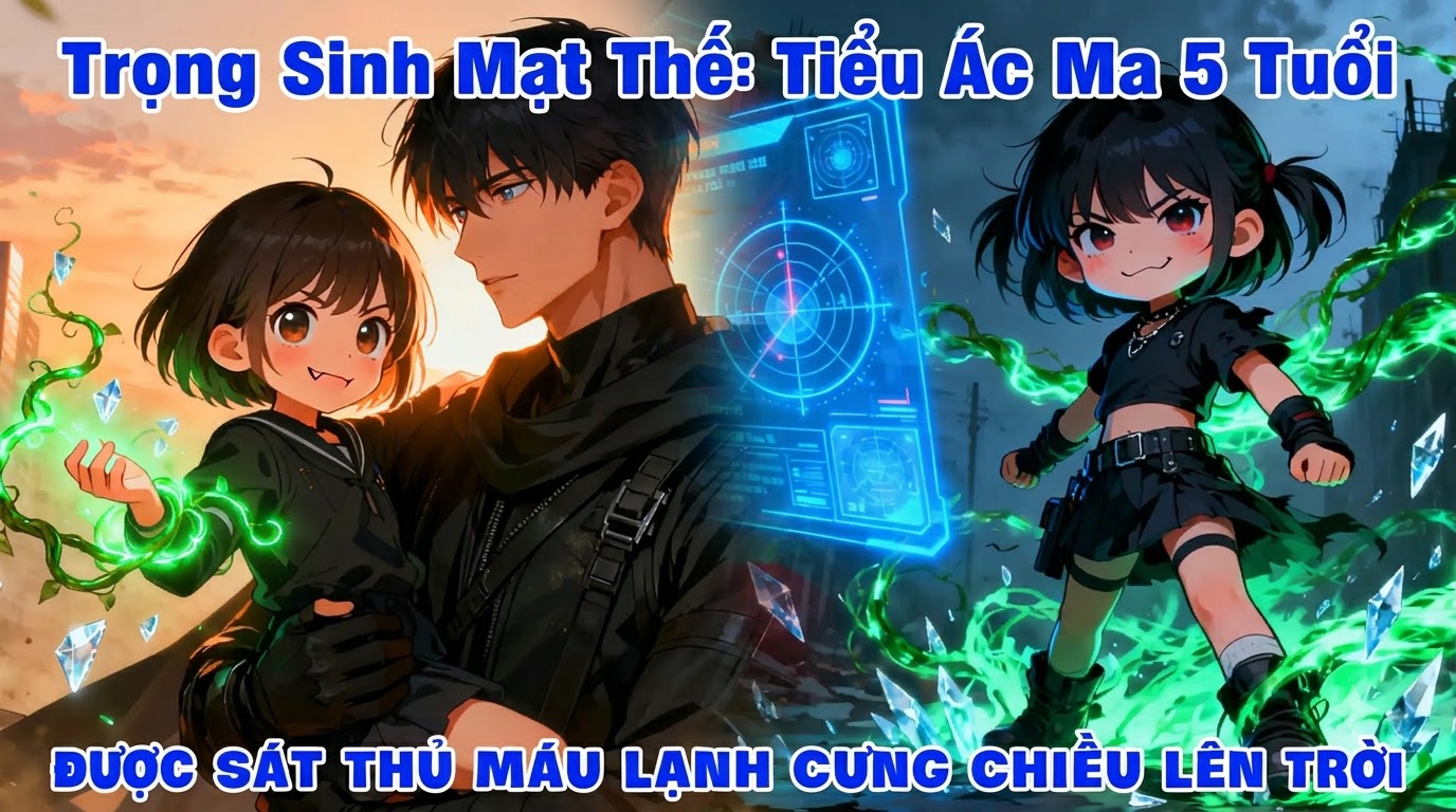 Trọng Sinh Mạt Thế Tiểu Ác Ma 5 Tuổi Được Sát Thủ Máu Lạnh Cưng Chiều Lên Trời