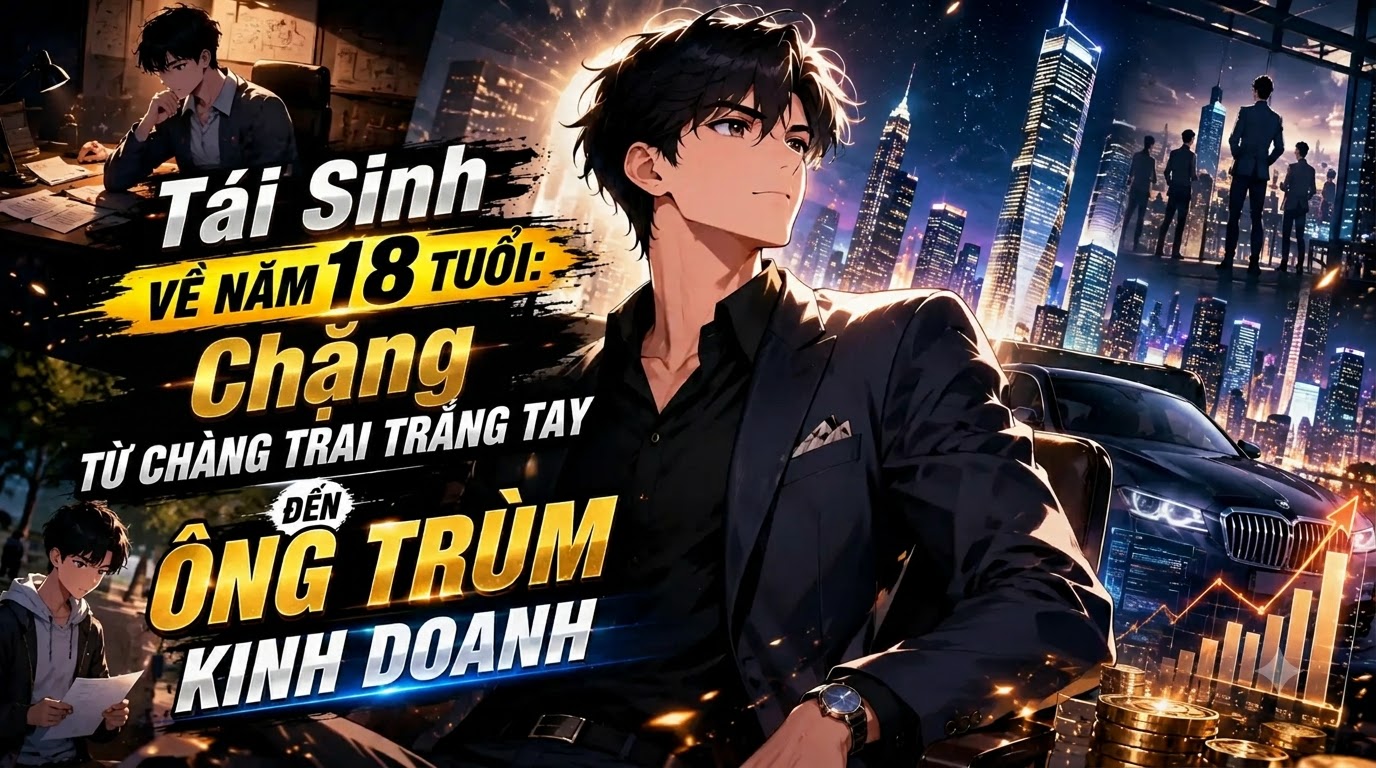 Tái Sinh Về Năm 18 Tuổi: Chặng Từ Chàng Trai Trắng Tay Đến Ông Trùm Kinh Doanh