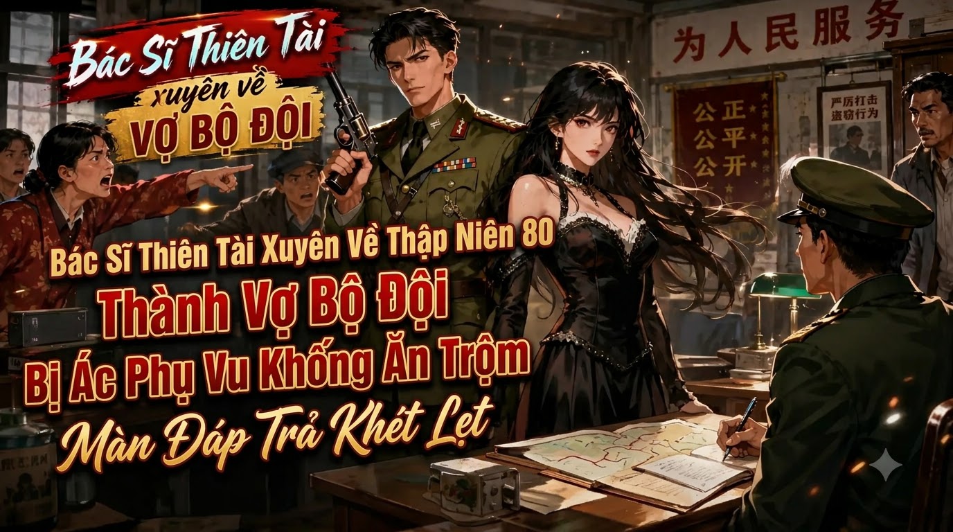 Bác Sĩ Thiên Tài Xuyên Về Thập Niên 80 Thành Vợ Bộ Đội Bị Ác Phụ Vu Khống Ăn Trộm Màn Đáp Trả Khét Lẹt thumbnail