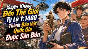 Xuyên Không Đến Thế Giới Tỷ Lệ 1:1400 Thành Bảo Vật Quốc Gia Được Săn Đón cover