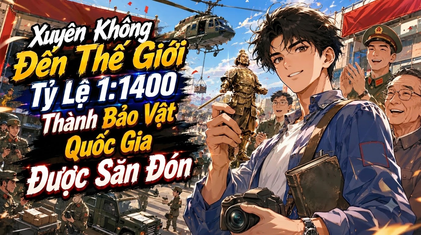 Xuyên Không Đến Thế Giới Tỷ Lệ 1:1400 Thành Bảo Vật Quốc Gia Được Săn Đón