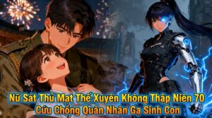 Nữ Sát Thủ Mạt Thế Xuyên Không Thập Niên 70 Cứu Chồng Quân Nhân Gạ Sinh Con cover