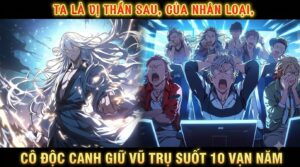 TA LÀ VỊ THẦN SAU, CỦA NHÂN LOẠI, CÔ ĐỘC CANH GIỮ VŨ TRỤ SUỐT 10 VẠN NĂM cover