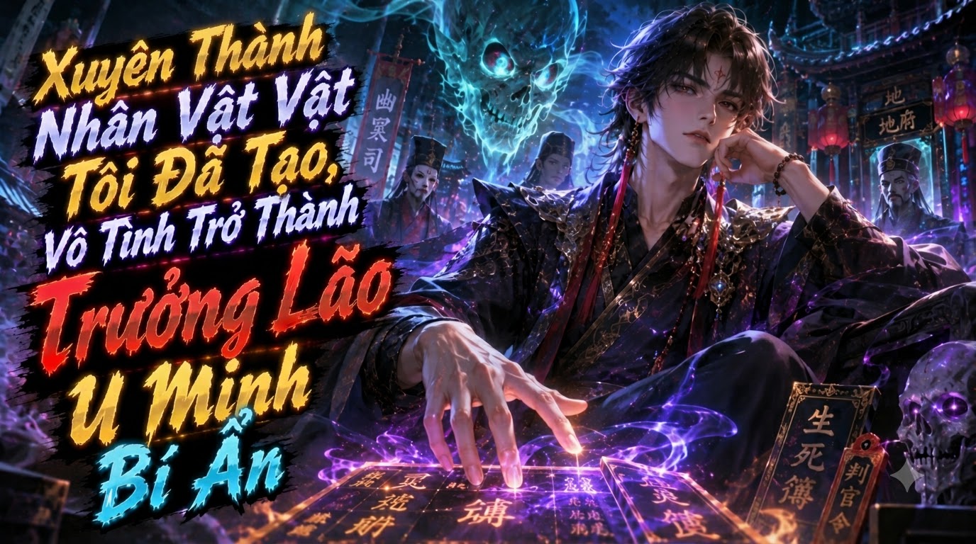 Xuyên Thành Chính Nhân Vật Mình Tạo Ra, Lỡ Thành Đại Lão Địa Phủ Bí Ẩn