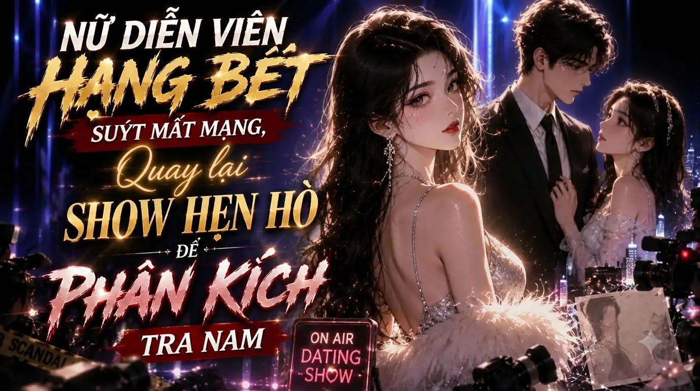 NỮ DIỄN VIÊN HẠNG BÉT SUÝT MẤT MẠNG QUAY LẠI SHOW HẸN HÒ, PHẢN KÍCH TRA NAM