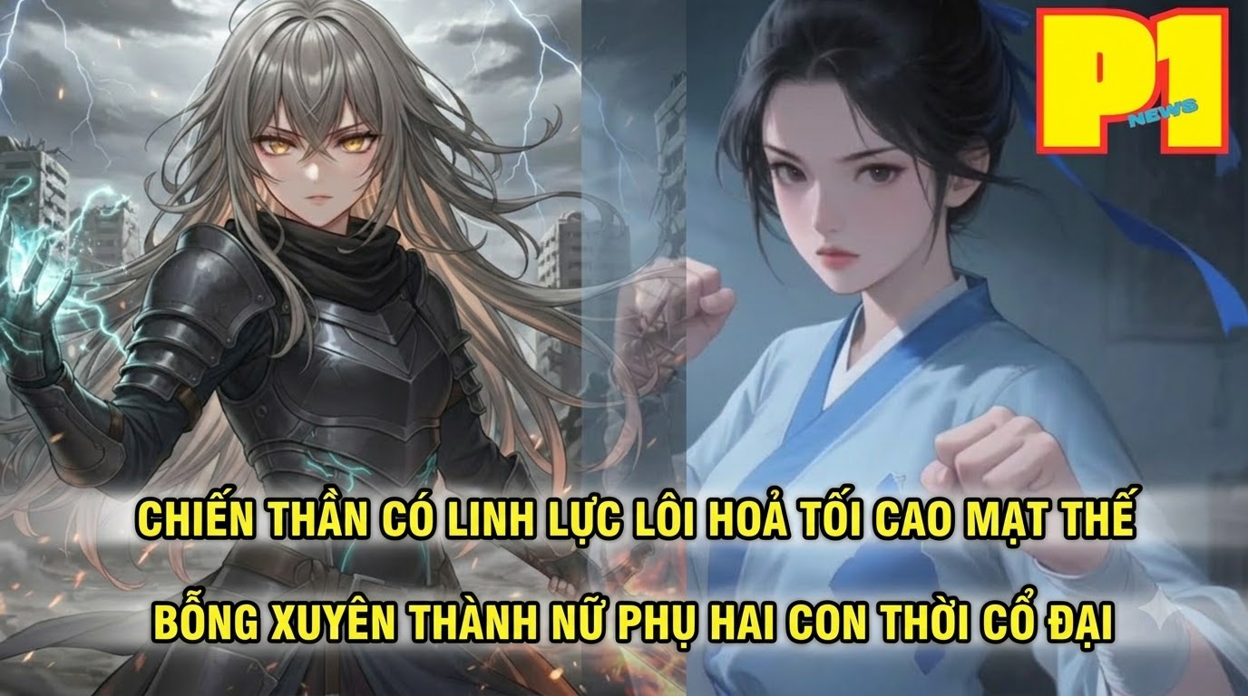 CHIẾN THẦN CÓ LINH LỰC LÔI HOẢ TỐI CAO MẠT THẾ BỖNG XUYÊN THÀNH NỮ PHỤ HAI CON THỜI CỔ ĐẠI