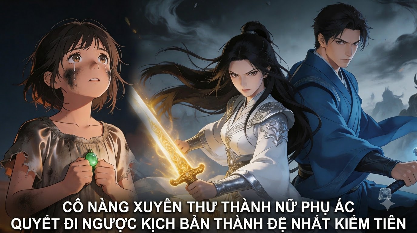 Cô Nàng Xuyên Thư Thành Nữ Phụ Ác Quyết Đi Ngược Kịch Bản Thành Đệ Nhất Kiếm Tiên