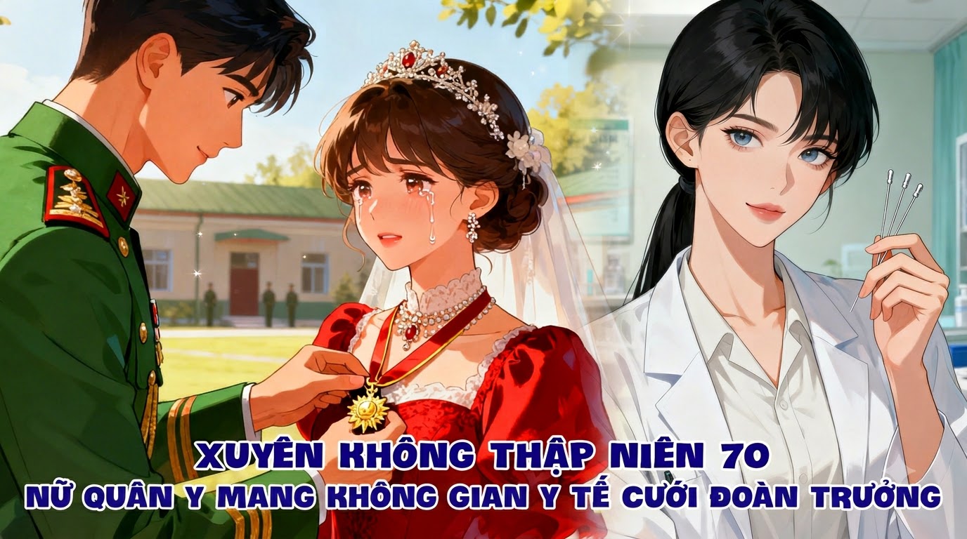 XUYÊN KHÔNG THẬP NIÊN 70 NỮ QUÂN Y MANG KHÔNG GIAN Y TẾ CƯỚI ĐOÀN TRƯỞNG