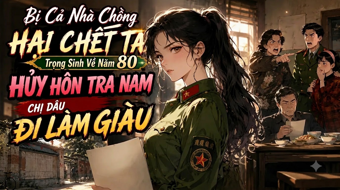 BỊ CẢ NHÀ CHỒNG HẠI CHẾT TA TRỌNG SINH VỀ NĂM 80 HỦY HÔN TRA NAM, CHỊ DÂU LÀM GIÀU