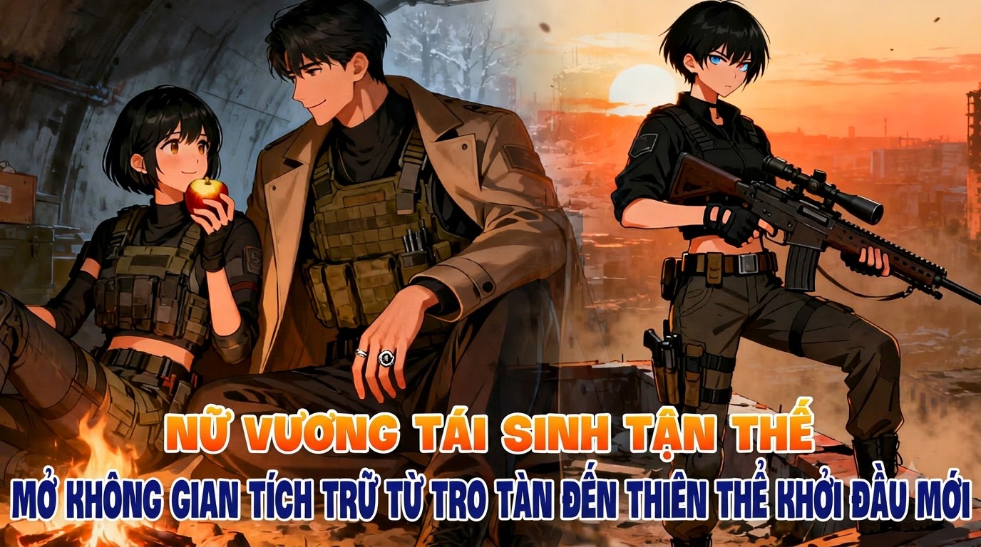 Nữ Vương Tái Sinh Giữa Tận Thế: Khai Mở Không Gian Tích Trữ Từ Tro Tàn Đến Thiên Thể Khởi Đầu Mới