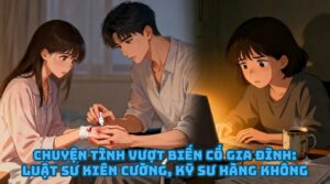 Chuyện Tình Vượt Biến Cố Gia Đình: Luật Sư Kiên Cường, Kỹ Sư Hàng Không cover
