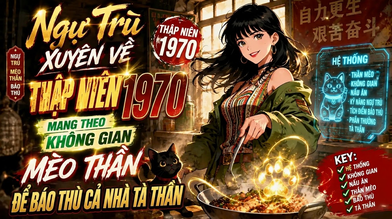 Ngự Trù Xuyên Về Thập Niên 70 Mang Không Gian Mèo Thần Báo Thù Cả Nhà Ác Thần thumbnail