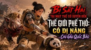 Bị Sát Hại Tại Mạt Thế Cô Xuyên Đến Thế Giới Phế Thổ: Có Dị Năng, Chú Gấu Quốc Bảo cover