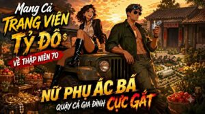 Mang Cả Trang Viên Tỷ Đô Về Thập Niên 70 Nữ Phụ Ác Bá Quậy Cả Gia Đình Cực Gắt cover
