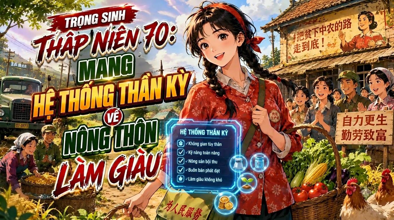 Trọng Sinh Thập Niên 70: Mang Hệ Thống Thần Kỳ Về Nông Thôn Làm Giàu thumbnail