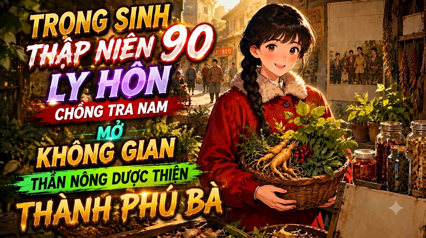 TRỌNG SINH THẬP NIÊN 90 LY HÔN CHỒNG TRA NAM MỞ KHÔNG GIAN THẦN NÔNG DƯỢC THIỆN THÀNH PHÚ BÀ