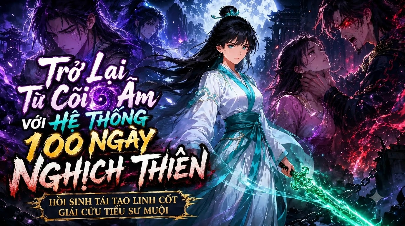 Trở Lại Từ Cõi Âm Với Hệ Thống 100 Ngày Nghịch Thiên Hồi Sinh Tái Tạo Linh Cốt Giải Cứu Tiểu Sư Muội thumbnail