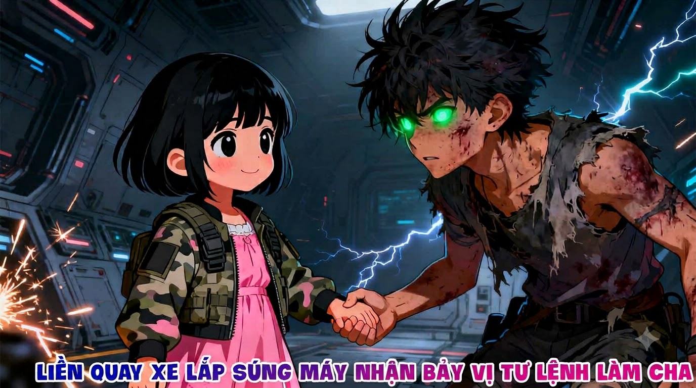Xuyên Thành Trẻ Mồ Côi Bị Bắt Nạt Liền Quay Xe Lắp Súng Máy Nhận Bảy Vị Tư Lệnh Làm Cha
