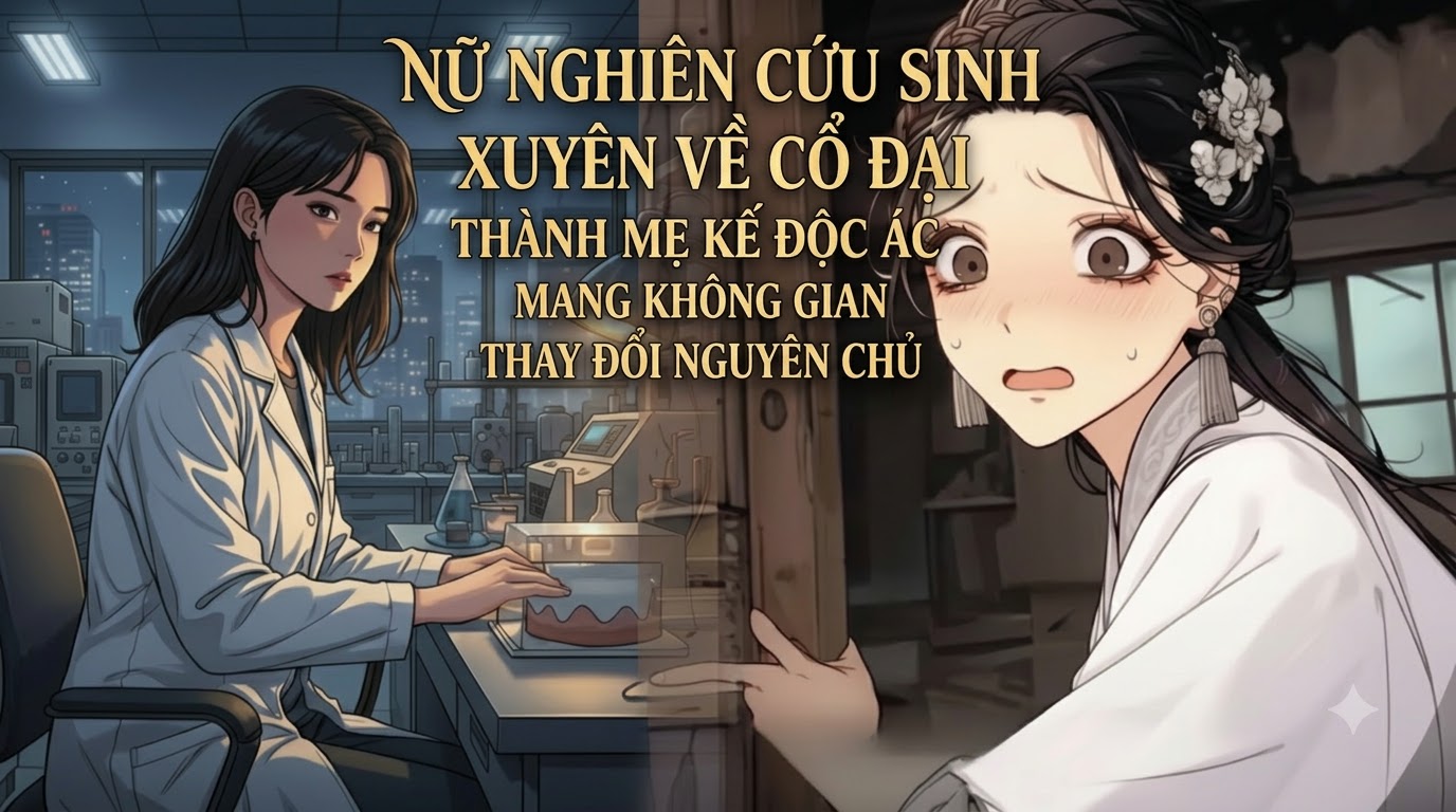 NỮ NGHIÊN CỨU SINH XUYÊN VỀ CỔ ĐẠI THÀNH MẸ KẾ ĐỘC ÁC MANG KHÔNG GIAN THAY ĐỔI NGUYÊN CHỦ