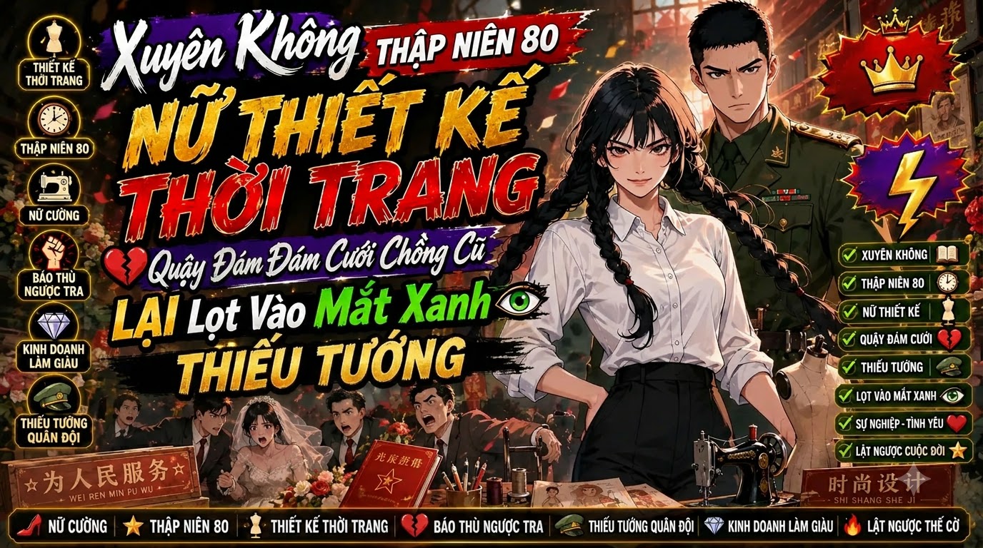 XUYÊN KHÔNG THẬP NIÊN 80 NỮ THIẾT KẾ QUẬY ĐÁM CƯỚI CHỒNG CŨ LẠI LỌT VÀO MẮT XANH THIẾU TƯỚNG thumbnail