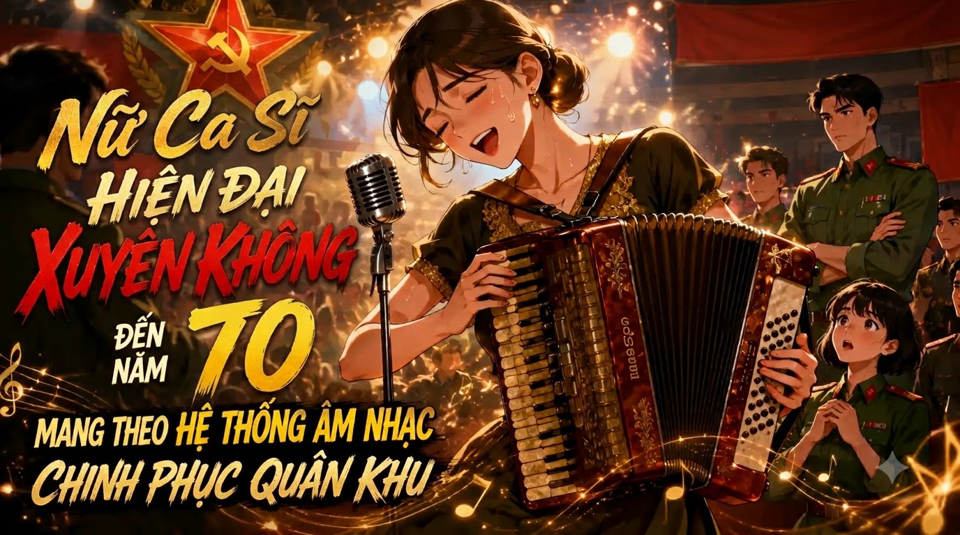 Nữ Ca Sĩ Hiện Đại Xuyên Không Đến Năm 70 Mang Hệ Thống Âm Nhạc Chinh Phục Quân Khu