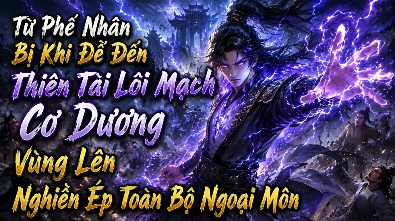 Từ Phế Nhân Bị Khi Dễ Đến Thiên Tài Lôi Mạch Cơ Dương Vùng Lên Nghiền Ép Toàn Ngoại Môn thumbnail
