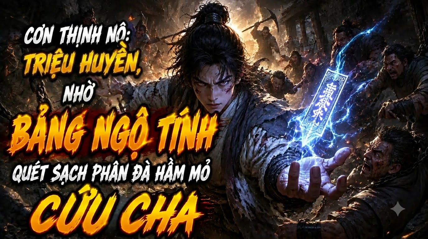 Cơn Thịnh Nộ: Triệu Huyền, Nhờ Bảng Ngộ Tính Quét Sạch Phân Đà Hầm Mỏ Cứu Cha thumbnail