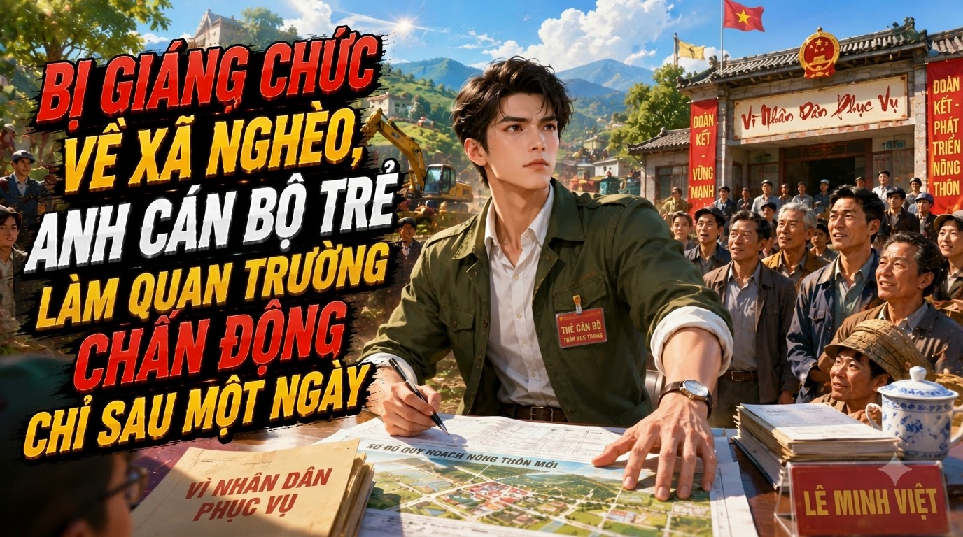 Bị Giáng Chức Về Xã Nghèo, Anh Cán Bộ Trẻ Làm Quan Trường Chấn Động Sau Một Ngày