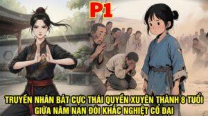TRUYỀN NHÂN BÁT CỰC THÁI QUYỀN XUYÊN THÀNH 8 TUỔI GIỮA NĂM NẠN ĐÓI KHẮC NGHIỆT CỔ ĐẠI cover