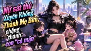 Nữ sát thủ Xuyên Không Thành Mẹ Bỉm, chặng thành con cá mặn cover