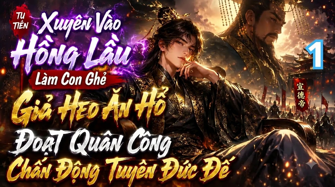 Xuyên Vào Hồng Lâu Làm Con Ghẻ Giả Heo Ăn Hổ Đoạt Quân Công Chấn Động Tuyên Đức Đế thumbnail