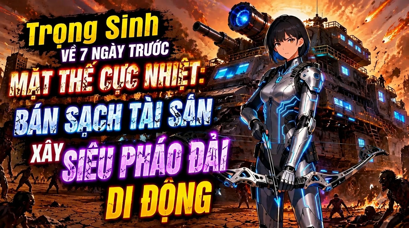 Trọng Sinh Về 7 Ngày Trước Mạt Thế Cực Nhiệt Bán Sạch Tài Sản Xây Siêu Pháo Đài Di Động thumbnail