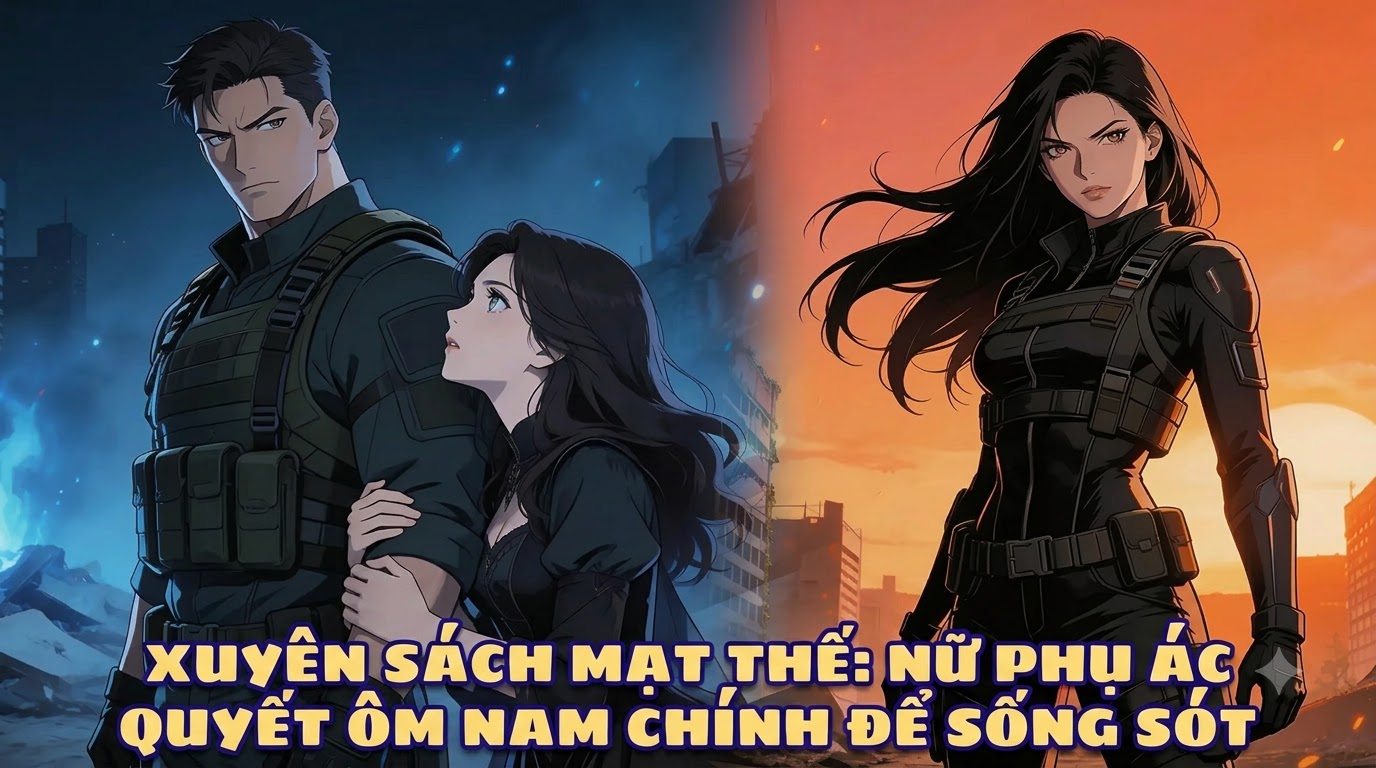 XUYÊN SÁCH MẠT THẾ: NỮ PHỤ ÁC QUYẾT ÔM NAM CHÍNH ĐỂ SỐNG SÓT