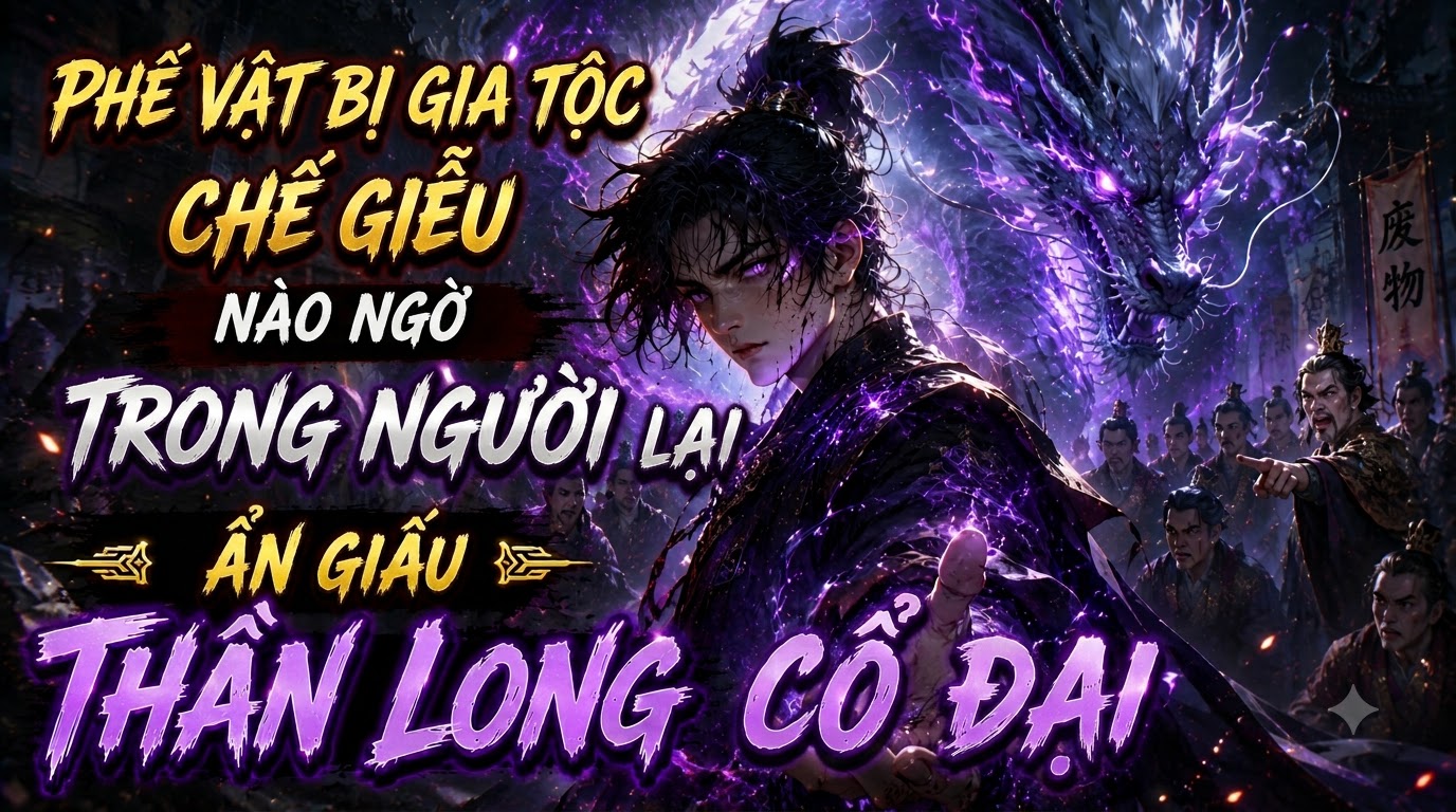 Phế Vật Bị Gia Tộc Chế Giễu Nào Ngờ Trong Người Lại Ẩn Giấu Thần Long Cổ Đại