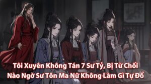 Tôi Xuyên Không Tán 7 Sư Tỷ, Bị Từ Chối, Nào Ngờ Sư Tôn Ma Nữ Không Làm Gì Tự Đổ cover