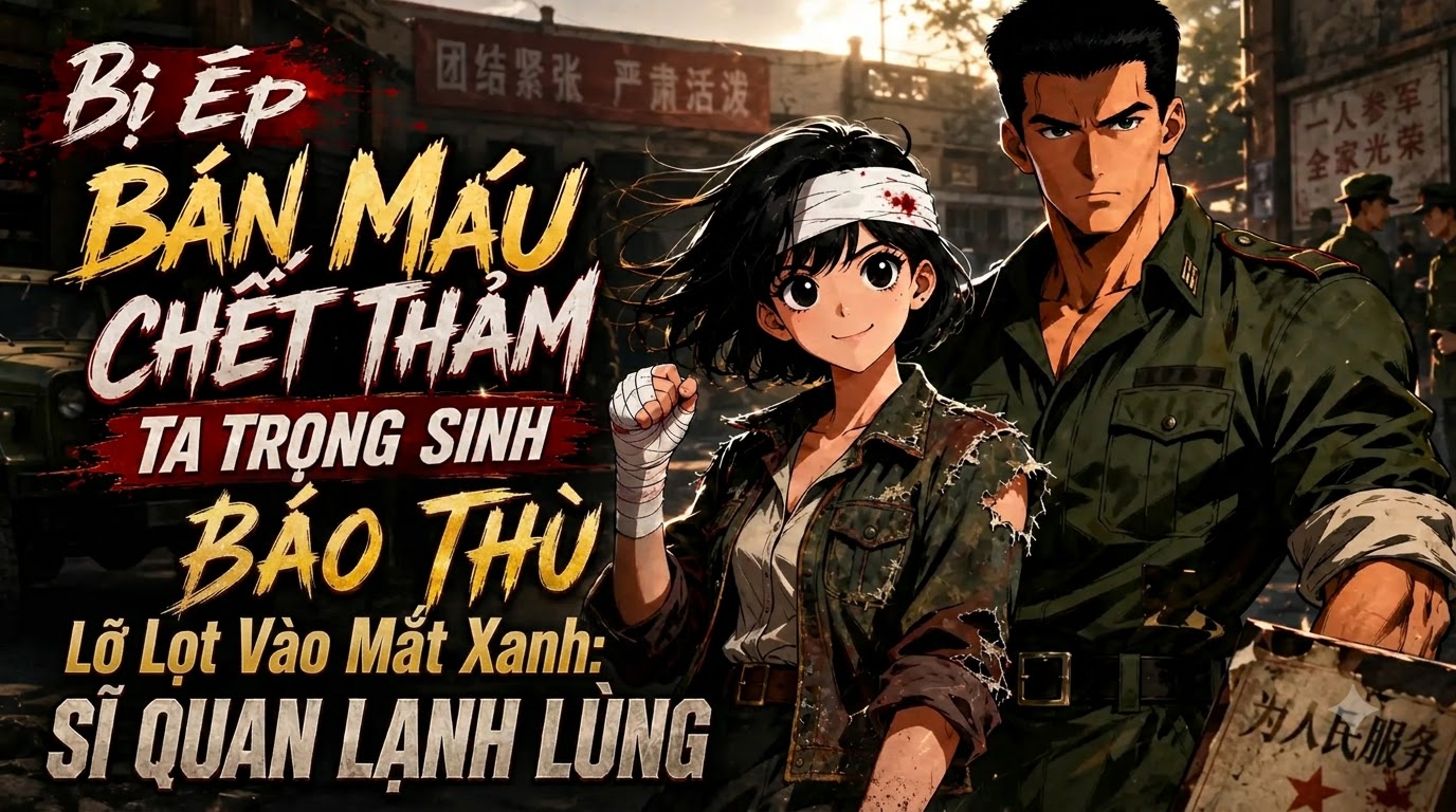 BỊ ÉP BÁN MÁU CHẾT THẢM TA TRỌNG SINH BÁO THÙ LỠ LỌT VÀO MẮT XANH: SĨ QUAN LẠNH LÙNG