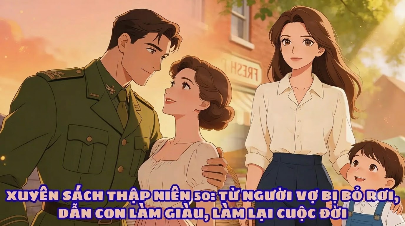 XUYÊN SÁCH THẬP NIÊN 50: TỪ NGƯỜI VỢ BỊ BỎ RƠI DẪN CON LÀM GIÀU, LÀM LẠI CUỘC ĐỜI