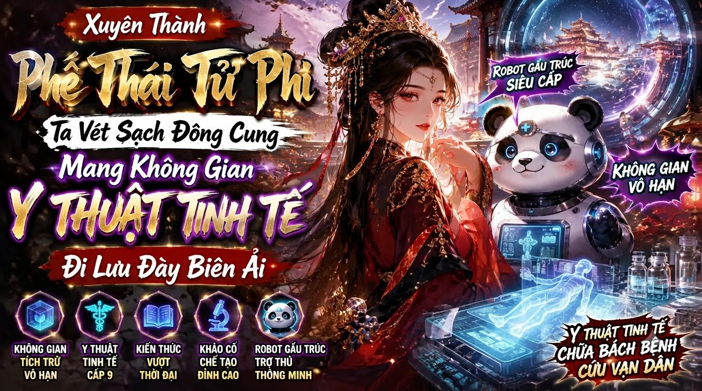 Xuyên Thành Phế Thái Tử Phi Vét Sạch Đông Cung Mang Không Gian Y Thuật Tinh Tế Đi Lưu Đày Biên Ải thumbnail
