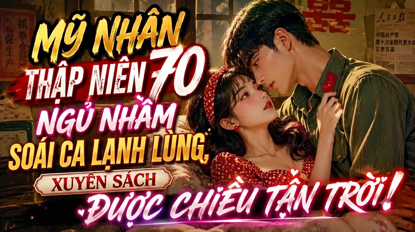 MỸ NHÂN THẬP NIÊN 70 NGỦ NHẦM SOÁI CA LẠNH LÙNG, XUYÊN SÁCH ĐƯỢC CHIỀU TẬN TRỜI