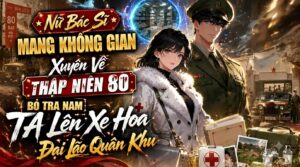 NỮ BÁC SĨ MANG KHÔNG GIAN XUYÊN VỀ THẬP NIÊN 80 BỎ TRA NAM TA LÊN XE HOA, ĐẠI LÃO QUÂN KHU cover