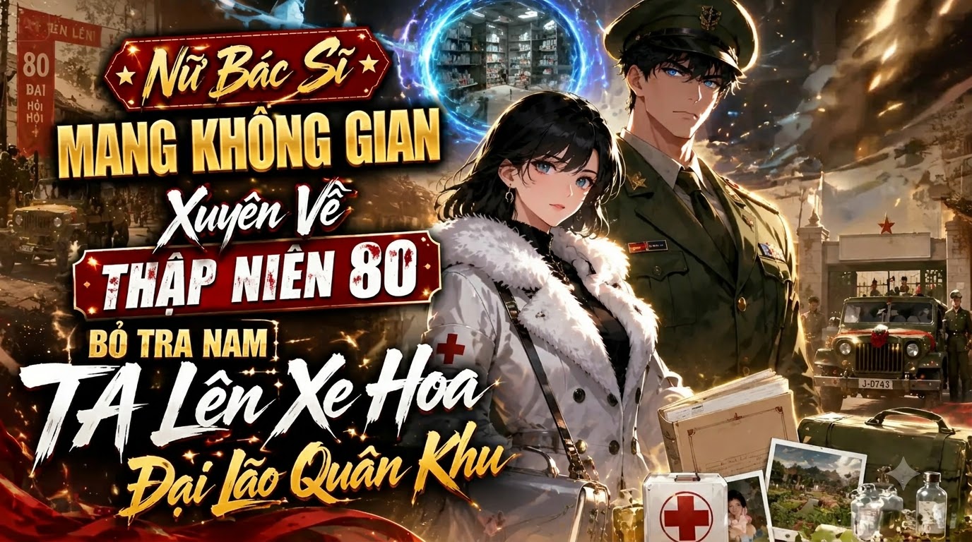 NỮ BÁC SĨ MANG KHÔNG GIAN XUYÊN VỀ THẬP NIÊN 80 BỎ TRA NAM TA LÊN XE HOA, ĐẠI LÃO QUÂN KHU