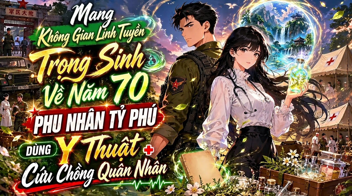MANG KHÔNG GIAN LINH TUYỀN TRỌNG SINH VỀ NĂM 70 PHU NHÂN TỶ PHÚ DÙNG Y THUẬT CỨU CHỒNG