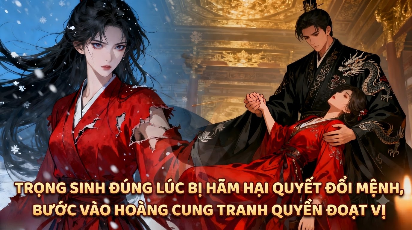 TRỌNG SINH ĐÚNG LÚC BỊ HÃM HẠI QUYẾT ĐỔI MỆNH, BƯỚC VÀO HOÀNG CUNG TRANH QUYỀN ĐOẠT VỊ