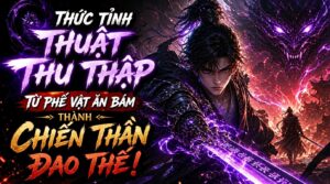 THỨC TỈNH THUẬT THU THẬP TỪ PHẾ VẬT ĂN BÁM THÀNH CHIẾN THẦN ĐAO THẾ cover