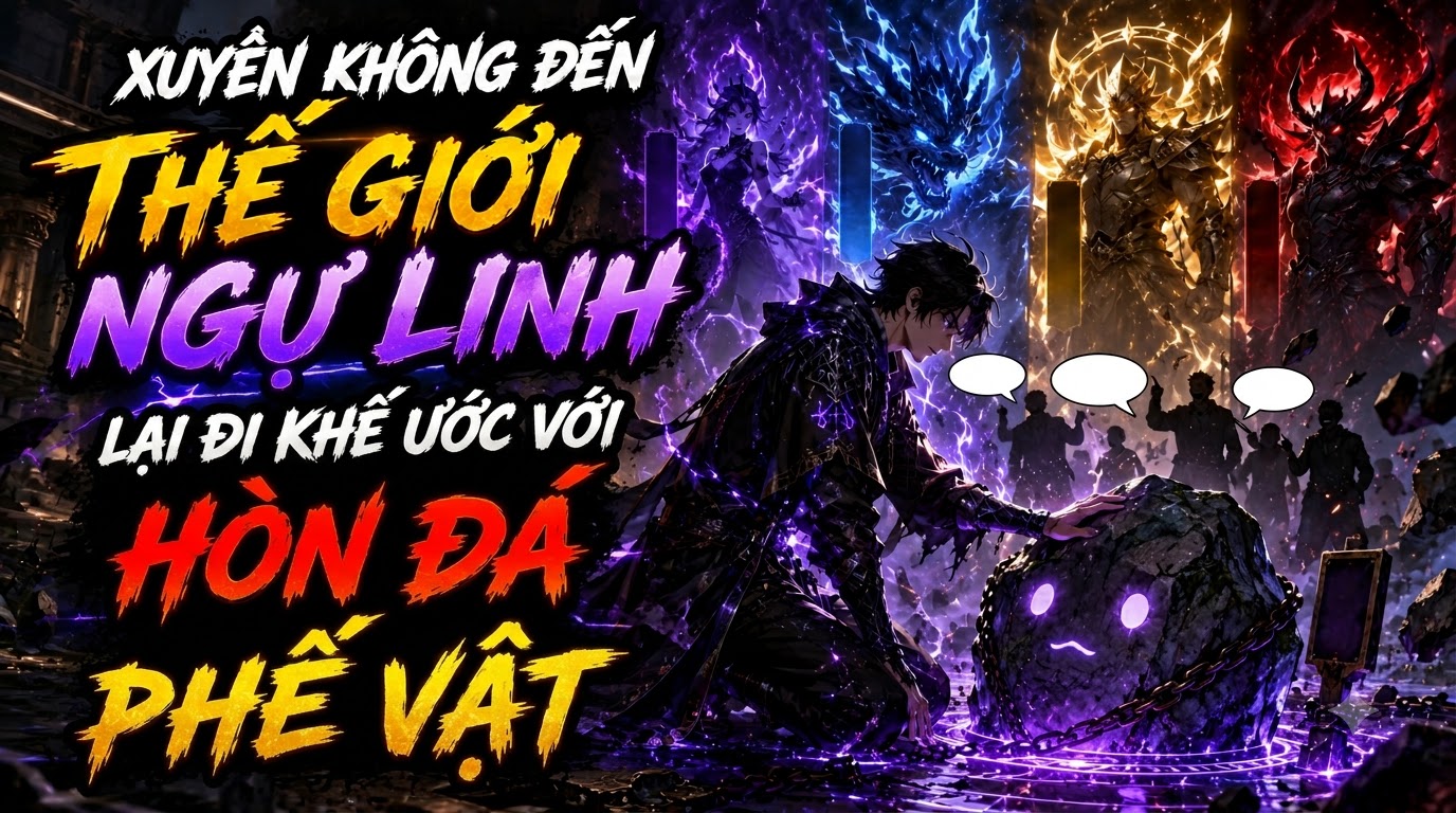 XUYÊN KHÔNG ĐẾN THẾ GIỚI NGỰ LINH LẠI ĐI KHẾ ƯỚC VỚI HÒN ĐÁ PHẾ VẬT