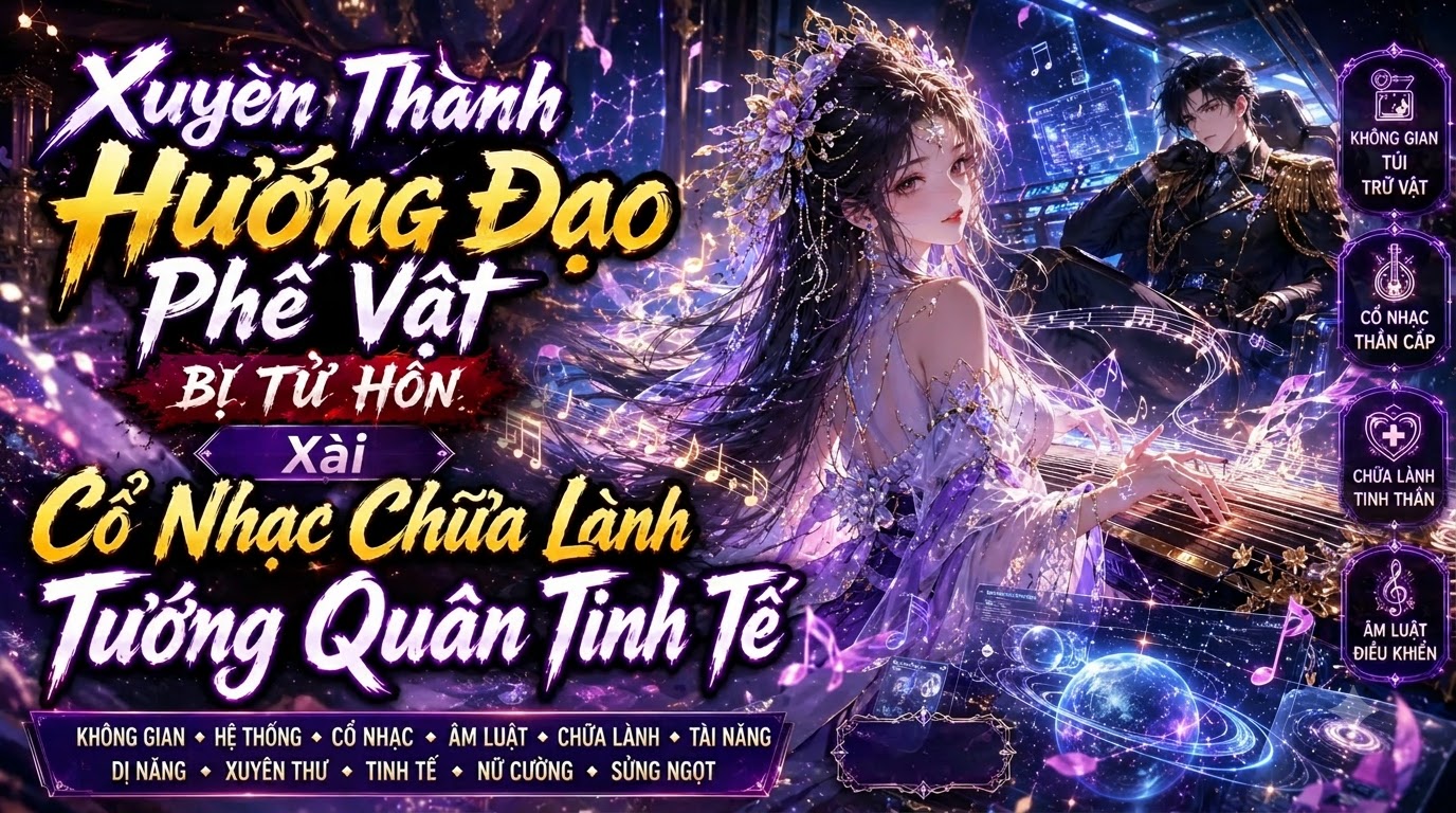 Xuyên Thành Hướng Đạo Phế Vật Bị Từ Hôn Xài Cổ Nhạc Chữa Lành Tướng Quân Tinh Tế thumbnail
