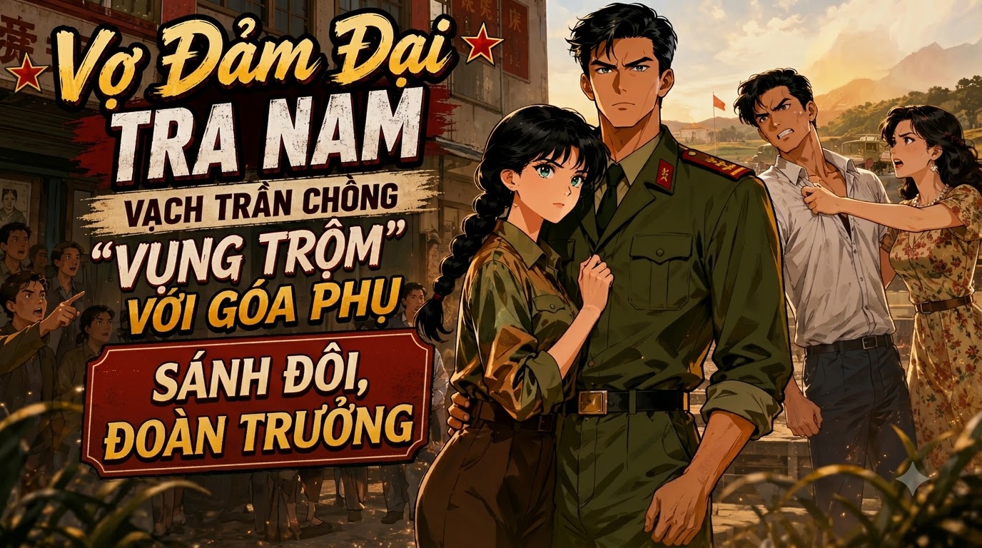 VỢ ĐẢM ĐẠI CHIẾN TRA NAM VẠCH TRẦN CHỒNG VỤNG TRỘM VỚI GÓA PHỤ SÁNH ĐÔI, ĐOÀN TRƯỞNG thumbnail